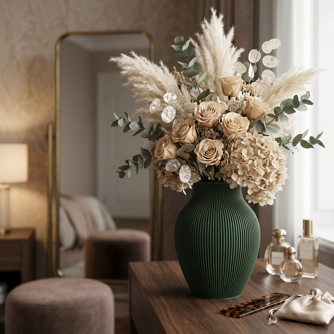 De perfecte vaas voor droogbloemen: zo kies en style je het