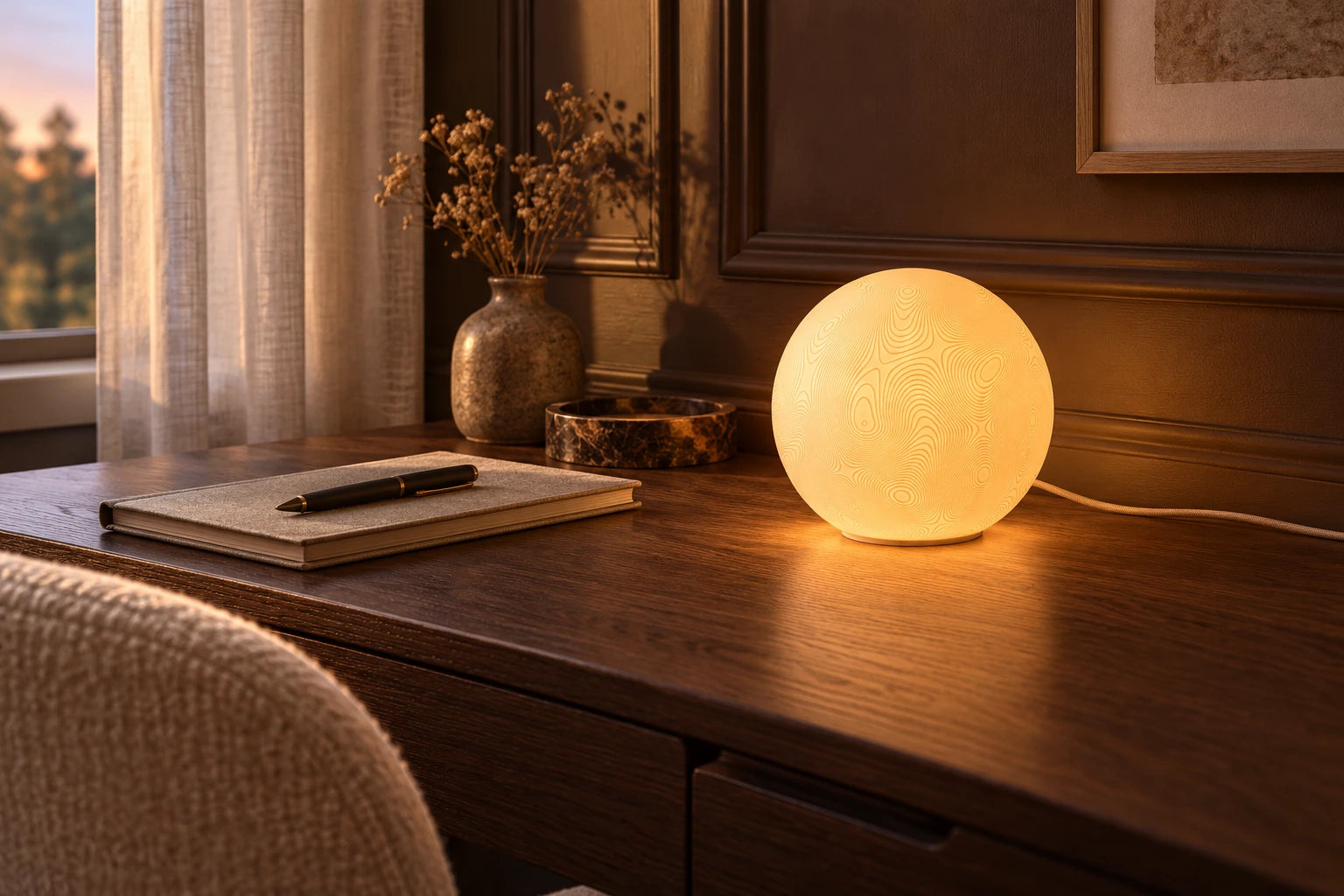 Een lichtobject voor een nieuwe plek in huis